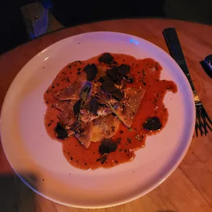 Beef Cheek Ravioli