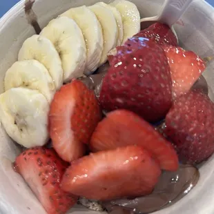 The Classic with added Nutella