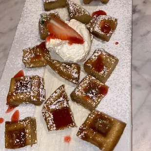Waffle bites
