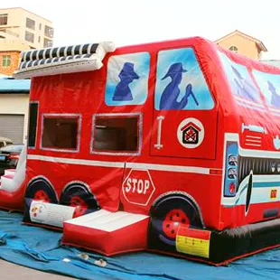 Fire Truck Bounce House Rentals Columbus, Ohio ColumbusParties.com