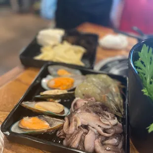 Mussels, Shrimp &amp; Octopus