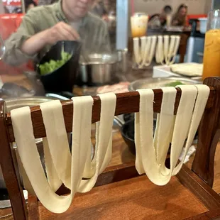 Hand pulled noodles