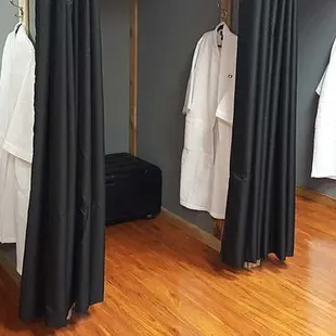 Changing Rooms Instead of Telephone Booths