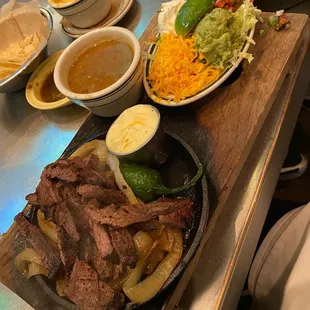 Steak Fajitas