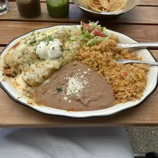 Enchiladas Verdes