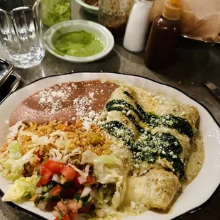 Chicken Suizas Enchiladas