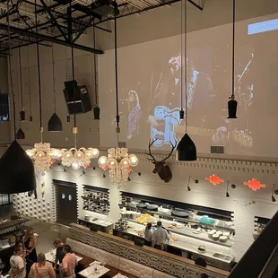 View from second floor