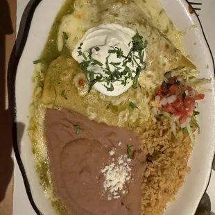 Chicken Verde Enchilada