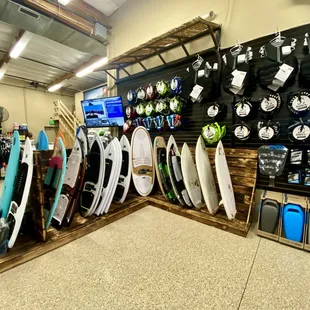 Our Pro Shop is fully stocked with Ronix, Hyperlite, Radar, HO Skis, and Mission Boat Gear.
