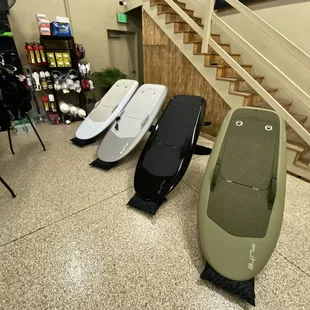 We are a Fliteboard dealer. Flite is at the top of the e-foil game, and we have them in stock and ready for you.