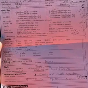 Walmart says he orders several cakes a week!