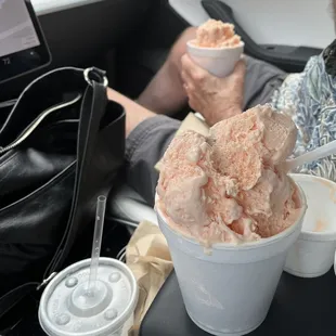 One single scoop in a cup!!!