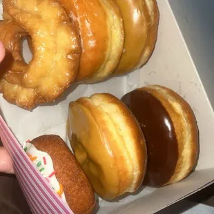 Half a dozen assorted ordered off DoorDash :)