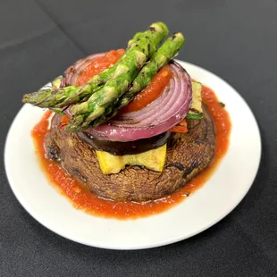 Grilled Vegetable Napolean