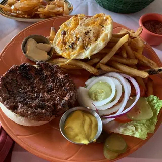 Mesquite Grilled Hamburger