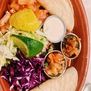 Superior Baja Fish &amp; Shrimp Tacos