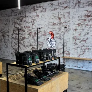 the inside of a store