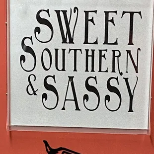 In the ladies' rest room