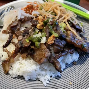 Grilled Pork Broken Rice
