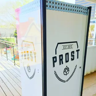 Custom -wrapped storage box for Prost!