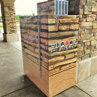 We were able to transform this ice-chest into a functional piece of advertising for the Liquor Cabinet!  Custom-wrapped and designed!