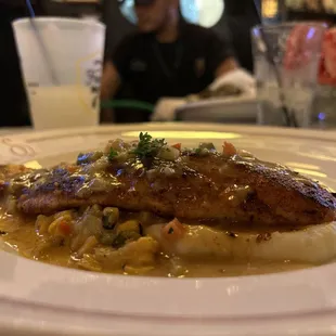 Blackened Catfish Napoleon