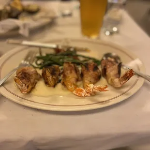 Shrimp Andouille Brochettes