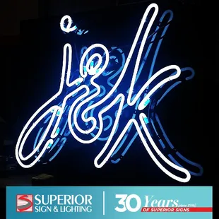 J&amp;K Portable neon sign. Manufacture and install.