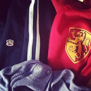 Scored on 2 track jackets and a vintage top!