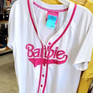 Barbie jersey.
