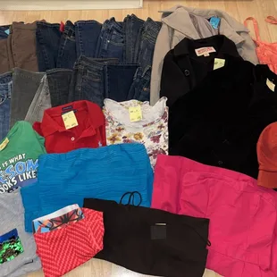 One day, one haul, one happy lady!