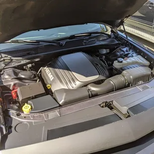 Engine bay looks brand new...