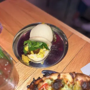 Eggplant bao