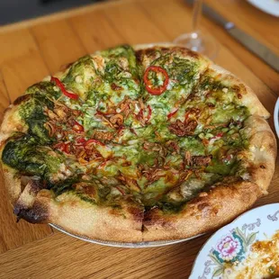 Palak Paneer Pizza