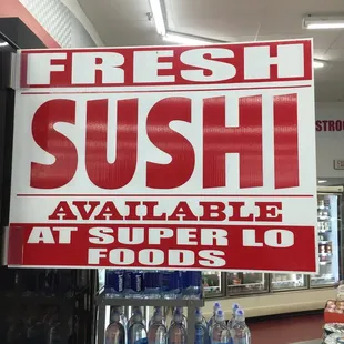 Fresh my ass! Fresh sushi has warm rice. It has to be prepared and eaten immediately!