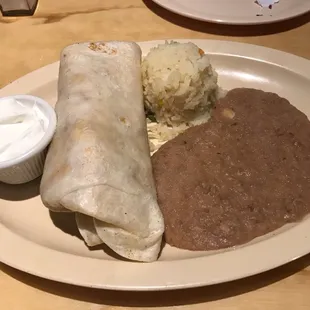 Egg and chorizo burrito