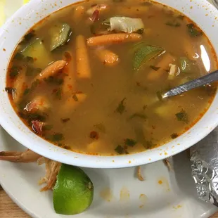 Flavorless, bland and the shrimp (next photo) was not deveined.