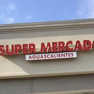 the front of a store