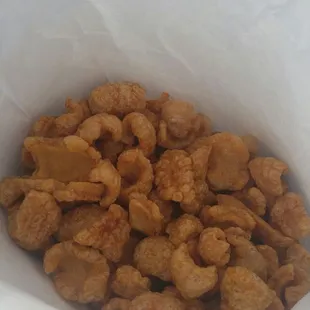 a bag of cereal