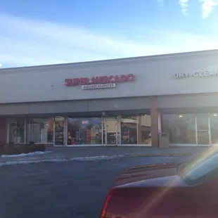 the outside of a store