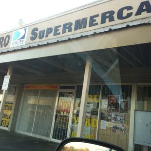 the front of a store