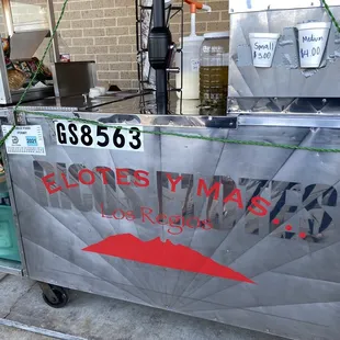 a food cart for sale