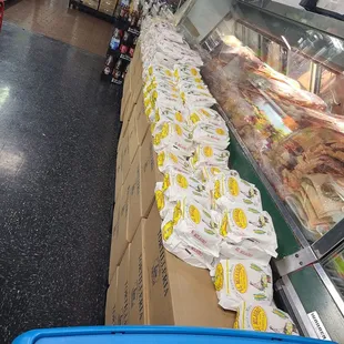 a view of a grocery store