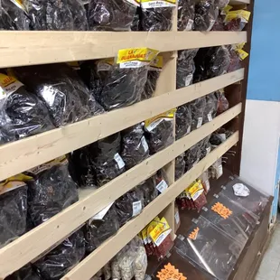 Dried Árbol Chiles and other types of products for your favorite sauces