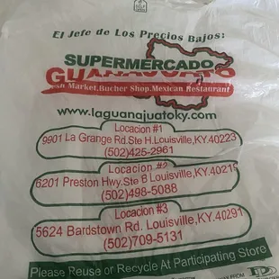 Three locations advertised -- we usually visit the 2nd location at Preston Hwy.