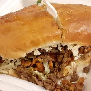 Tortas are Just Crazy HUGE and DELICIOUS