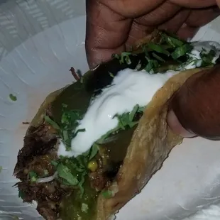 Steak tacos