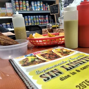Inside the Mexican grocery store