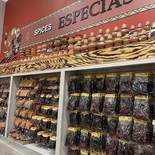 a wide variety of snacks