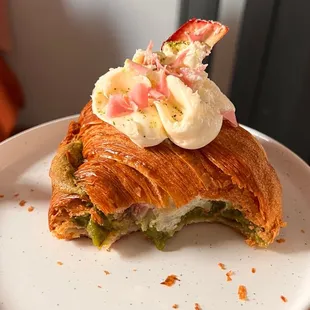 Croissant survived my trip back home